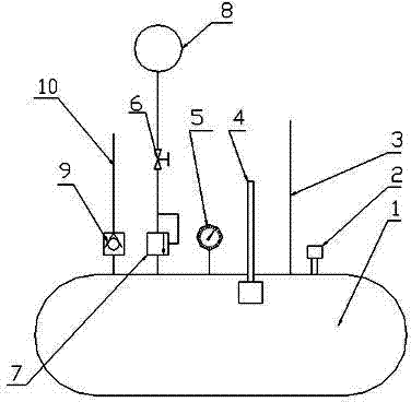 Condensate water recovery device