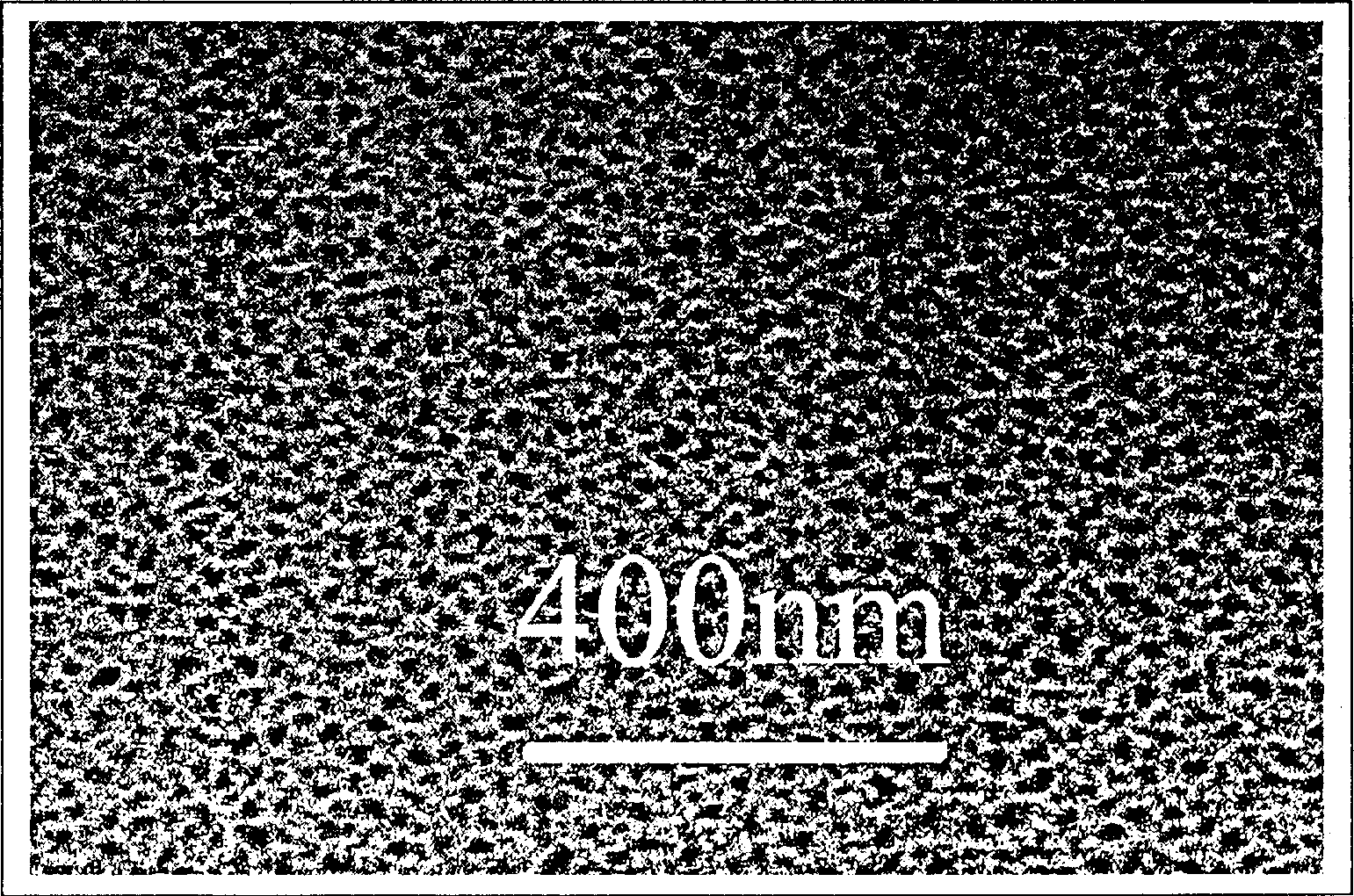 Prepn of porous luminescent material