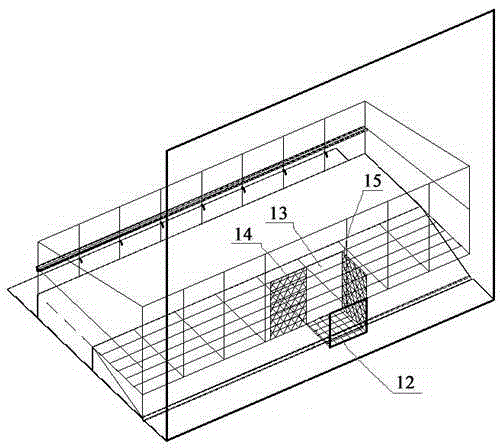 Broiler chicken free-ranging hen house under trees