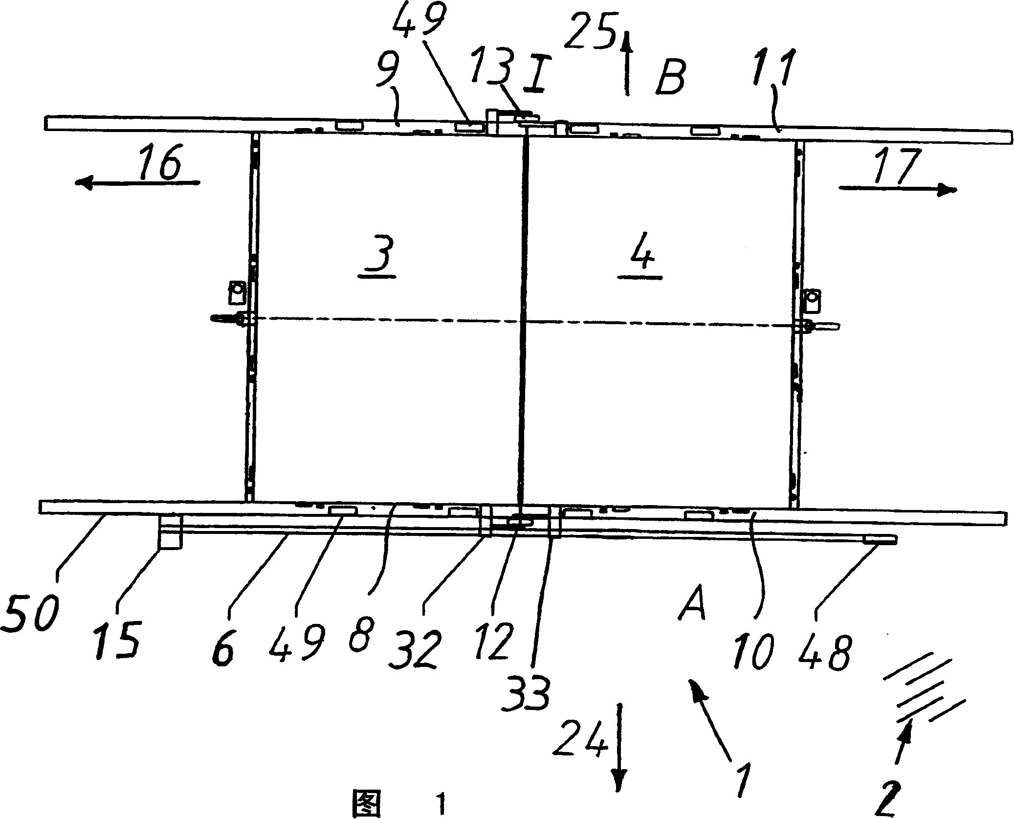 A device at hatch covers