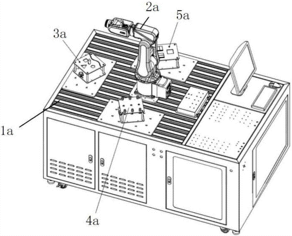 Industrial robot practical teaching system