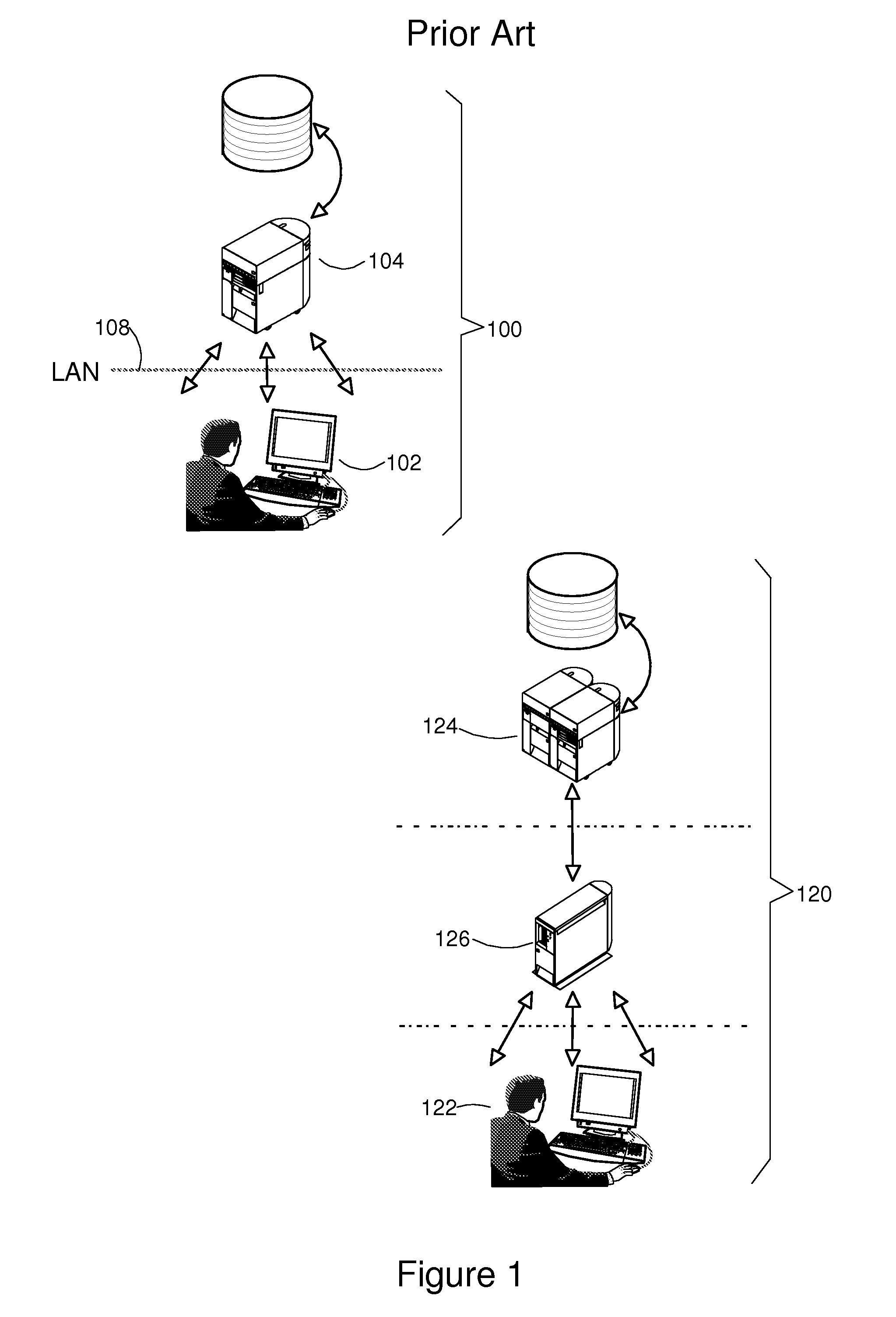 System and Method to Maintain Coherence of Cache Contents in a Multi-Tier System Aimed at Interfacing Large Databases