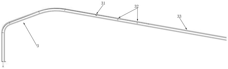 Interventional catheter with side hole, and coaxial micro-catheter intubation method going through side hole