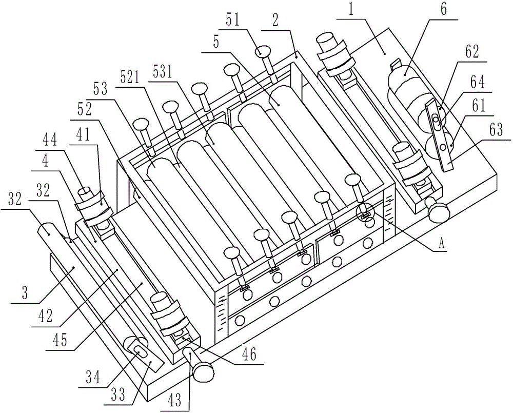 Steel plate flattening device