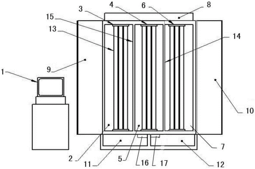 Quartz reaction tube automatic washing machine and automatic washing method thereof