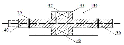 Large-sized fully graded concrete axial-tension tester