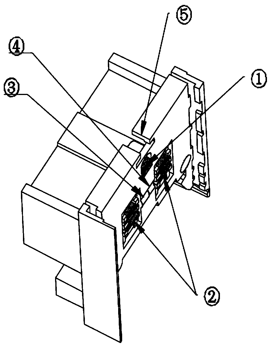 Light-emitting diode (LED) lamp butt-joint plug