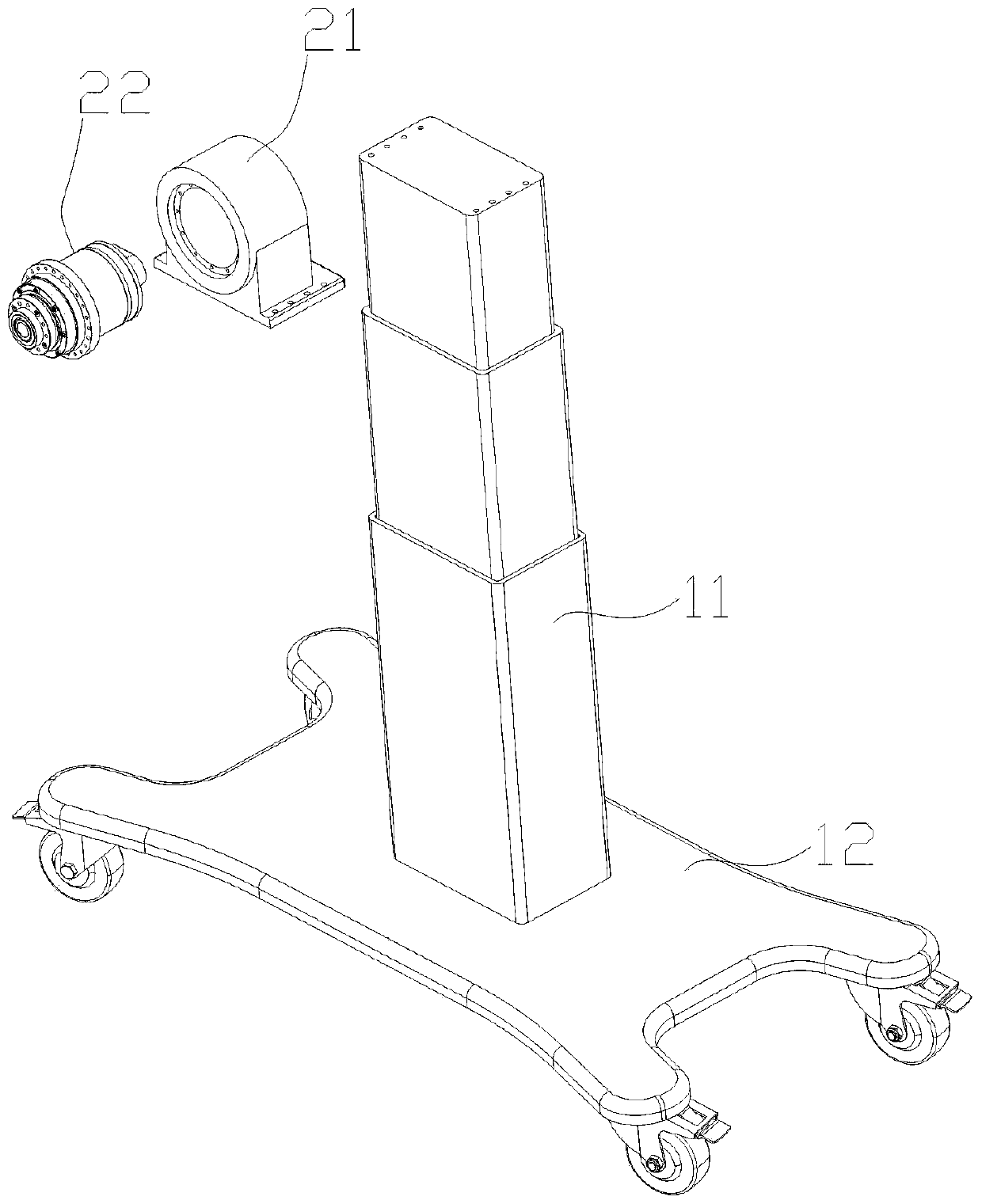 Four-degree-of-freedom elbow and wrist joint rehabilitation robot