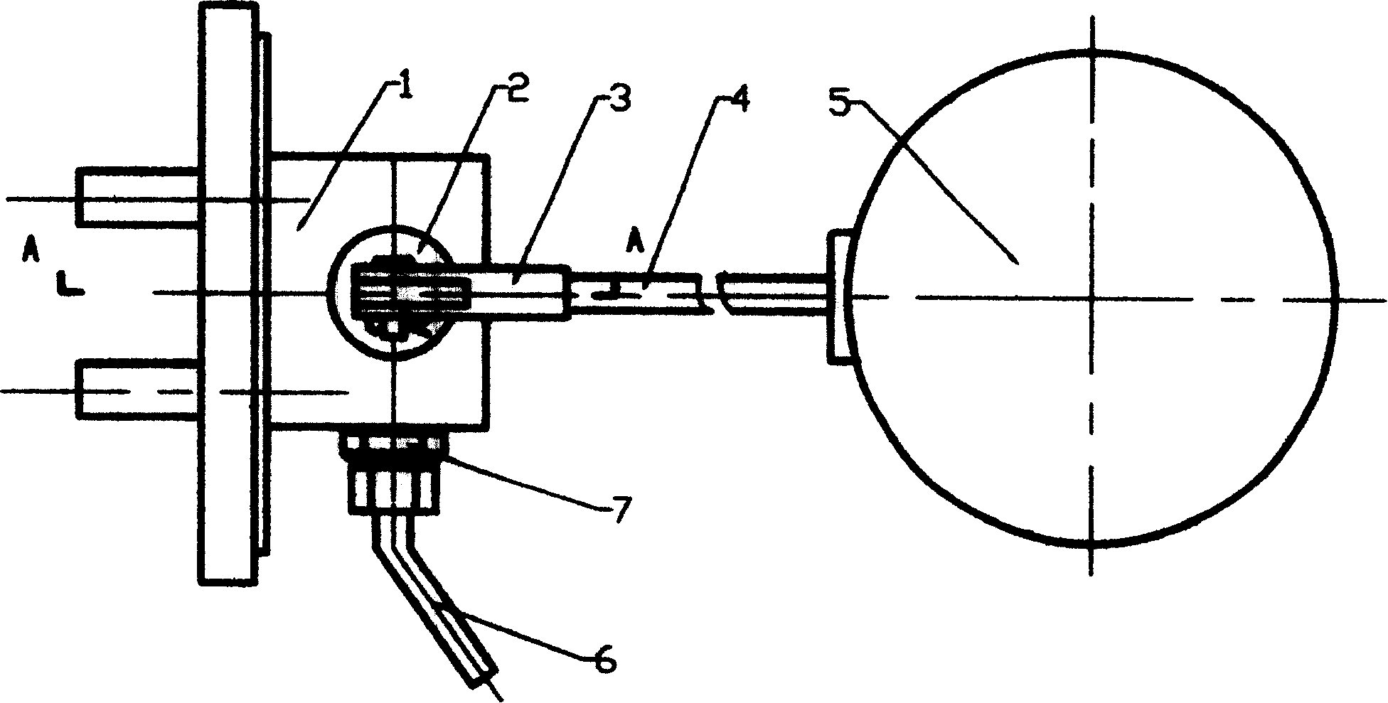 Float ball valve for supplying and draining oil in multifunctional sealed oil tank