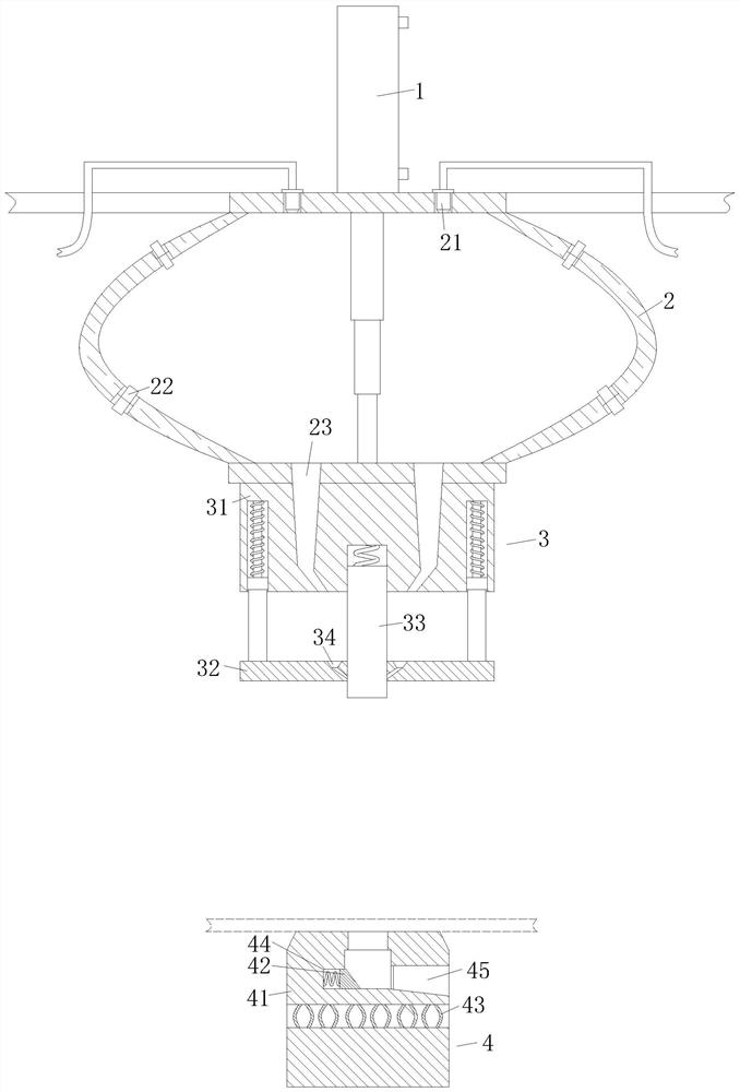 Numerical control stamping die