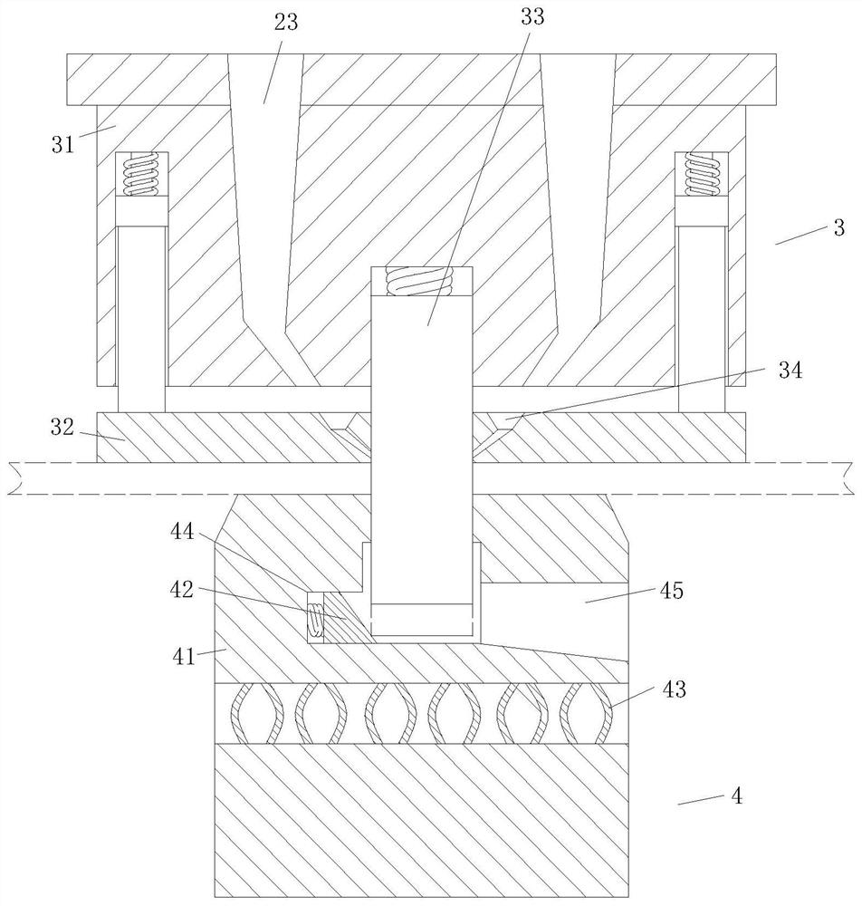 Numerical control stamping die