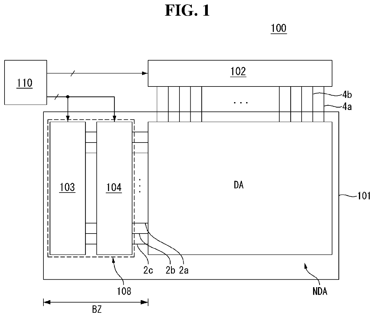 Electroluminescent display panel having pixel driving circuit