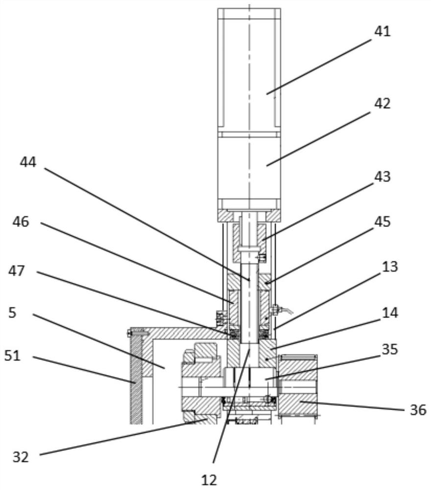 Rolling friction fatigue testing machine with adjustable sliding-rolling ratio