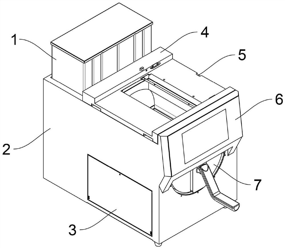 An automatic cooking machine