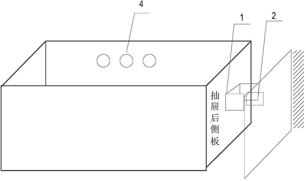 Automatic-illumination locker with photoelectric switch