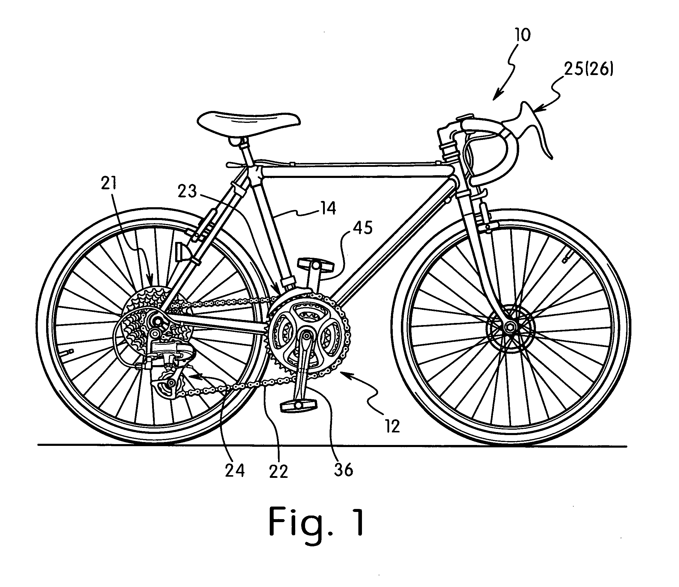 Bicycle chain wheel assembly