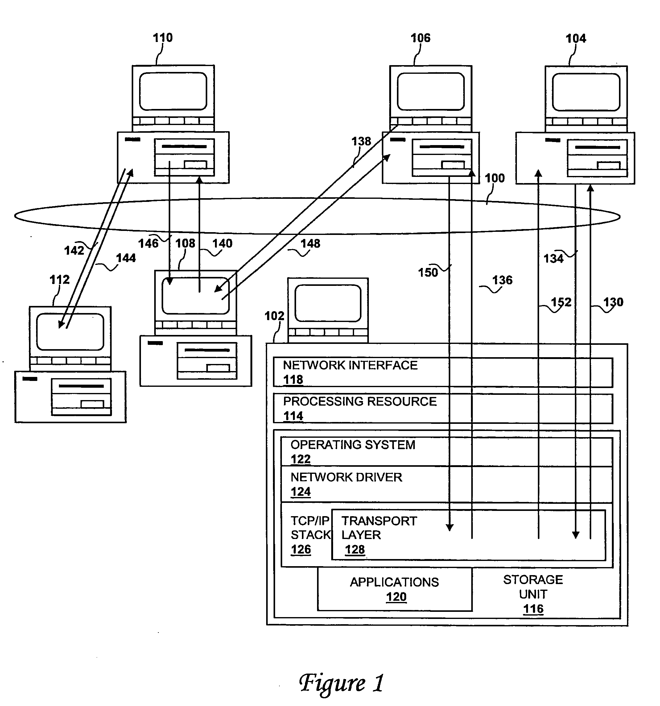 Method, system, and computer program product for remote storage and discovery of a path maximum transmission unit value on a network