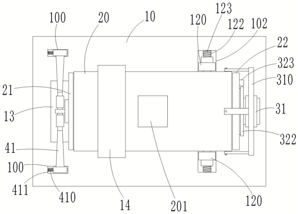 Fermented microbial daily ration for black goats as well as preparation device and method of fermented microbial daily ration