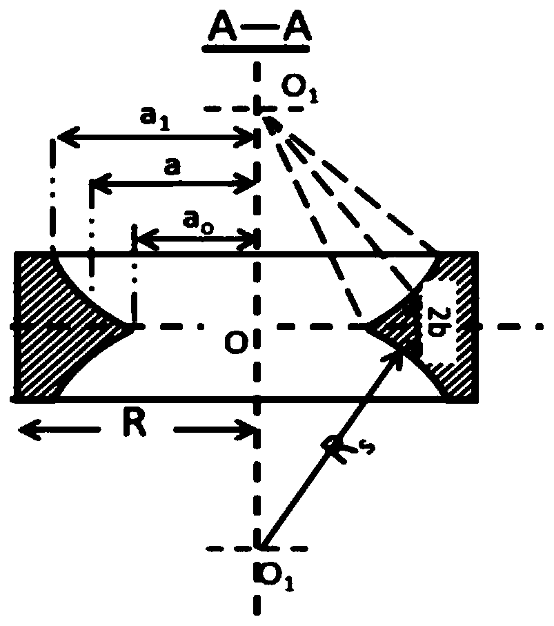 Method for simulating fracture toughness of layered rock based on extended finite elements