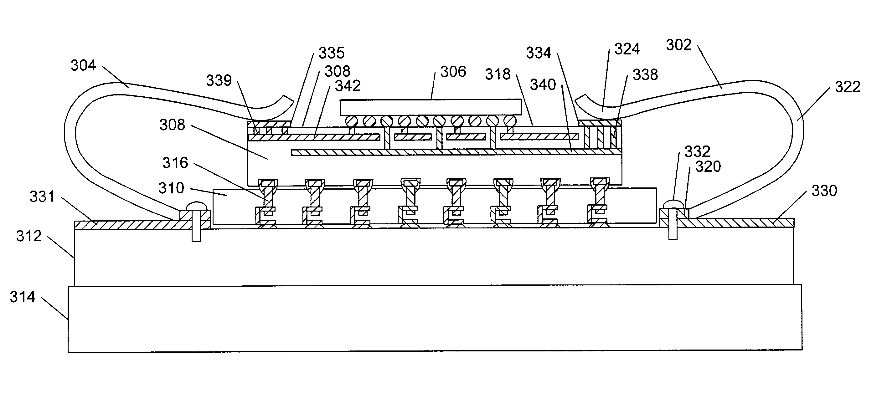 Printed circuit board housing clamp