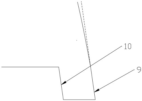 Cotton picker spindle with hook teeth of anti-attrition structure