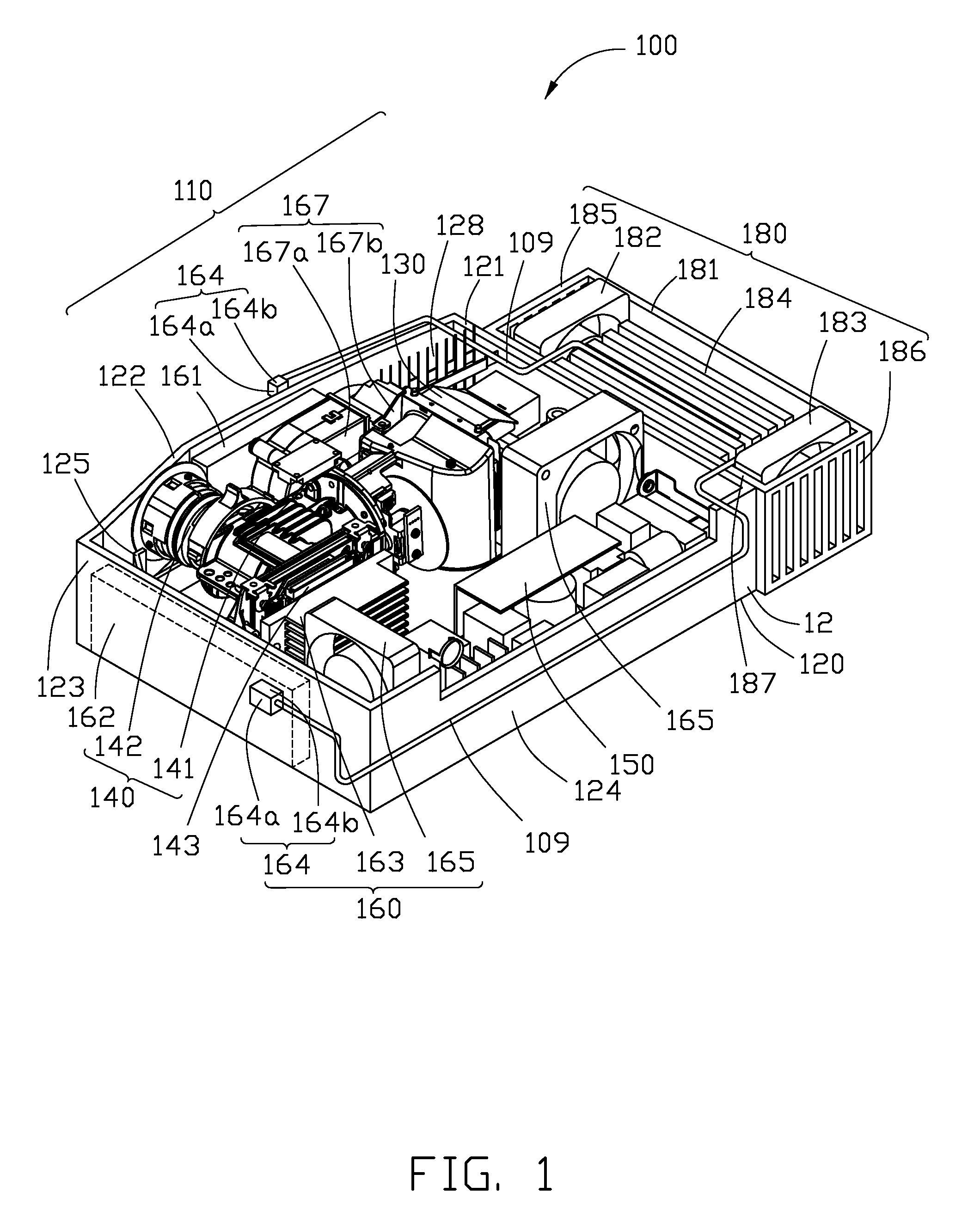 Heat dissipation system and electronic device utilizing the same