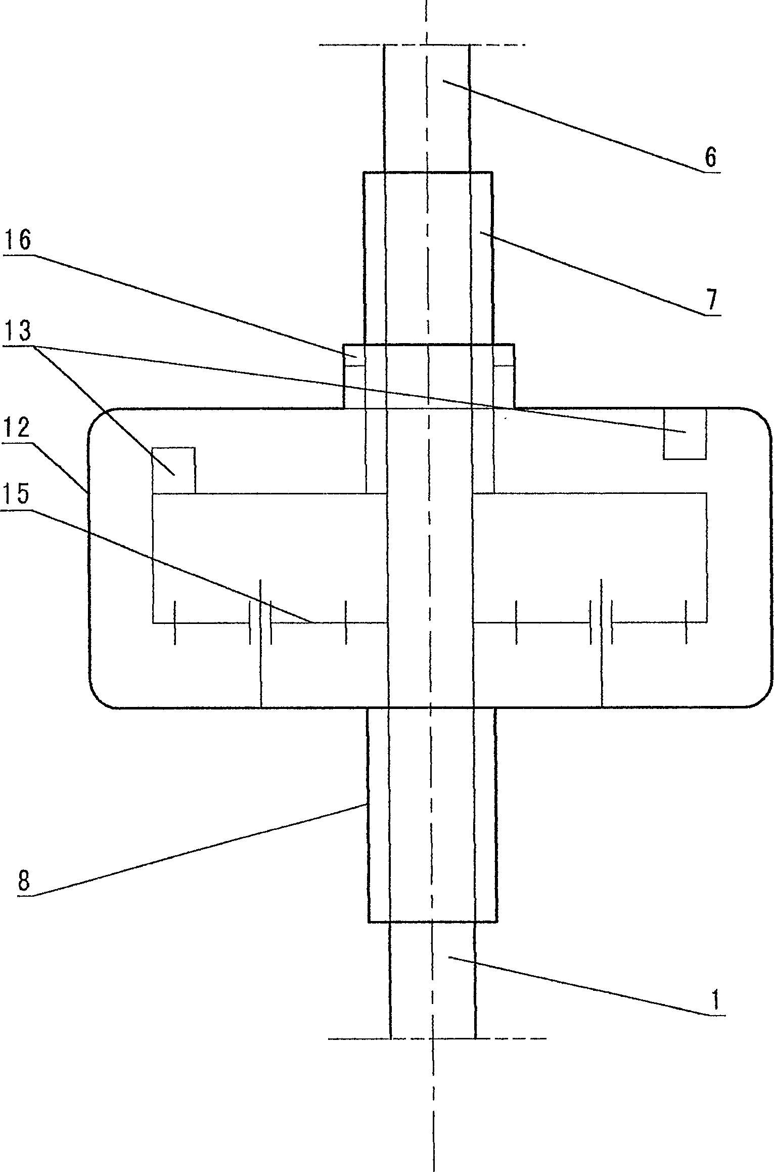 Full automatic speed reducing clutch for washing machine