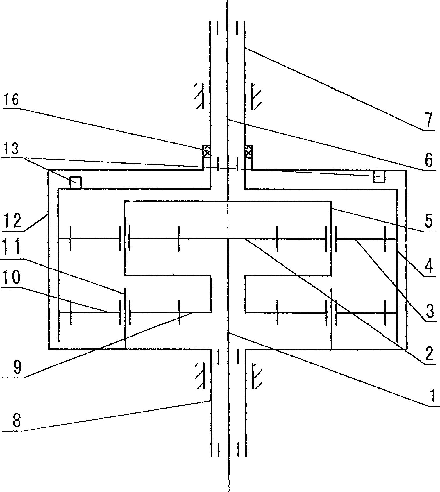 Full automatic speed reducing clutch for washing machine