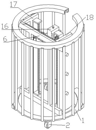 Tree painting device for landscaping