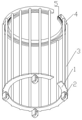 Tree painting device for landscaping