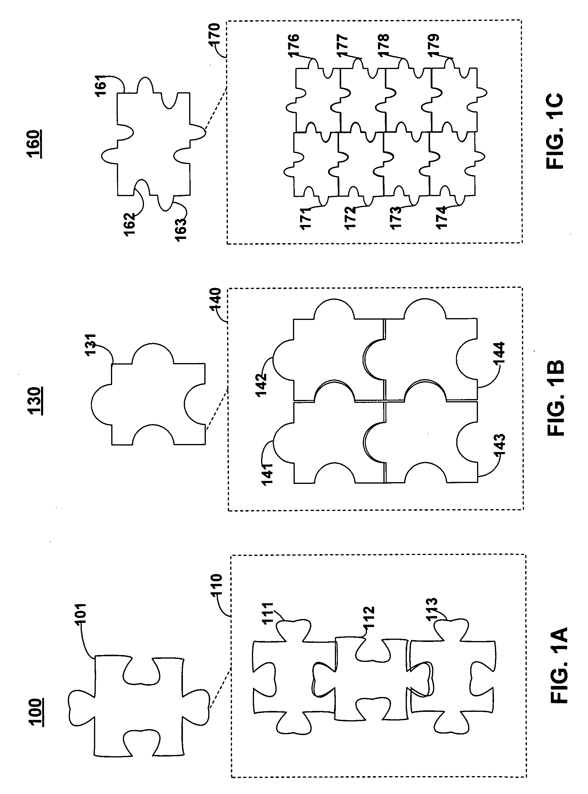 Universal puzzle piece with customizable surface