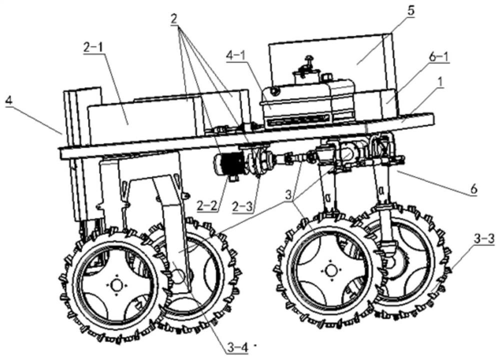 Self-propelled high-clearance pineapple flower forcing machine based on PLC control