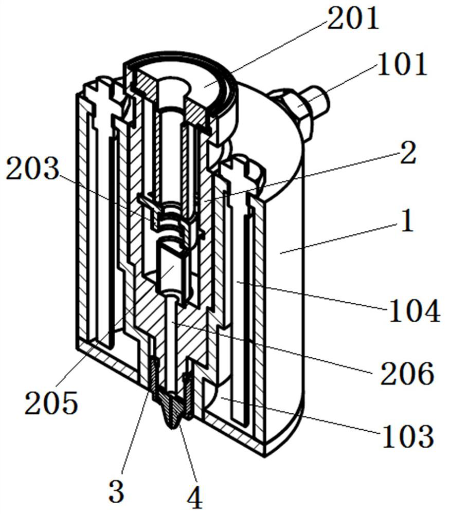 Molten droplet generating device for EUV light source