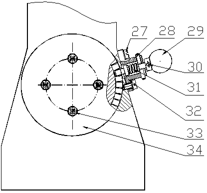 A numerical limit automatic device for rotor iron core