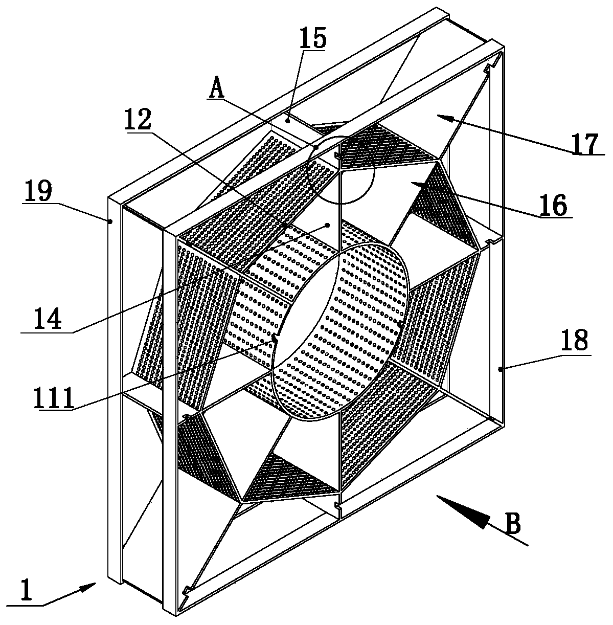 Storage device for preventing fighting of eriocheir sinensis