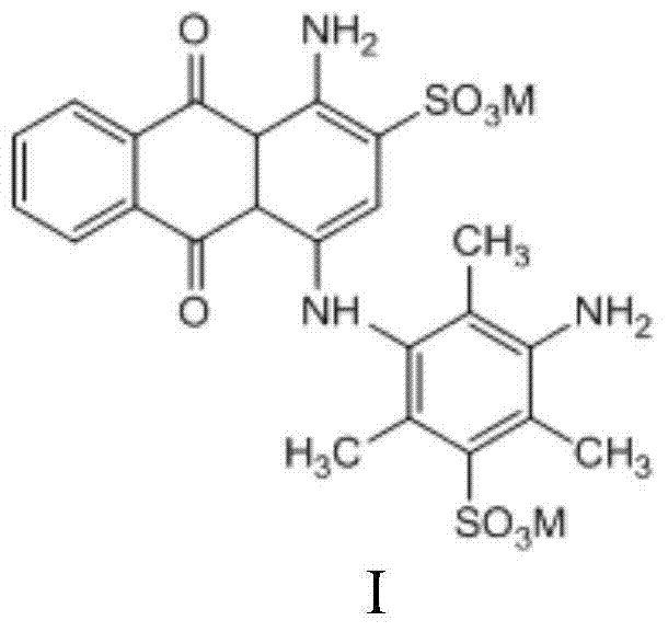 Preparation method of bromine ammonia blue