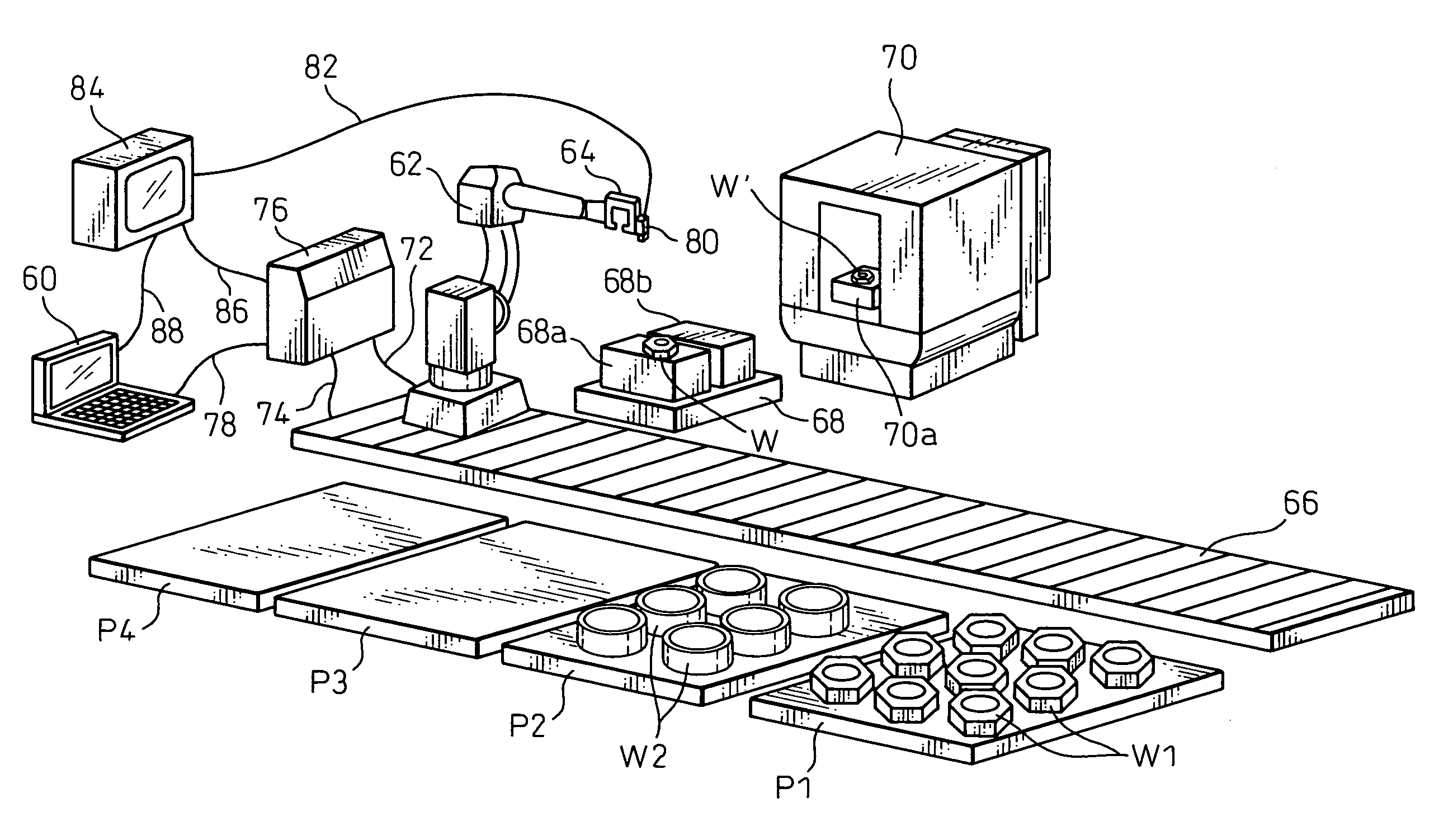 Device, program, recording medium and method for preparing robot program