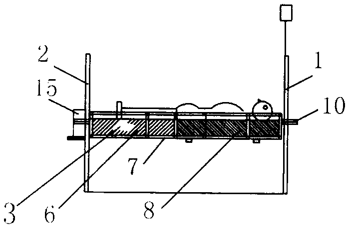 Medical care bed capable of causing patient to easily lie prostrate and excrete sputum