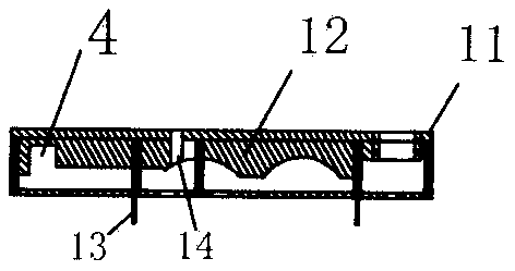 Medical care bed capable of causing patient to easily lie prostrate and excrete sputum