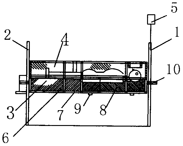 Medical care bed capable of causing patient to easily lie prostrate and excrete sputum