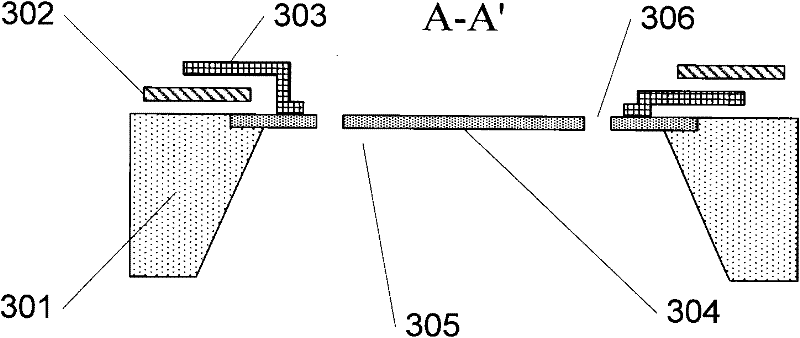 Differential MEMS (Micro-electromechanical Systems) capacitive microphone and preparation method thereof