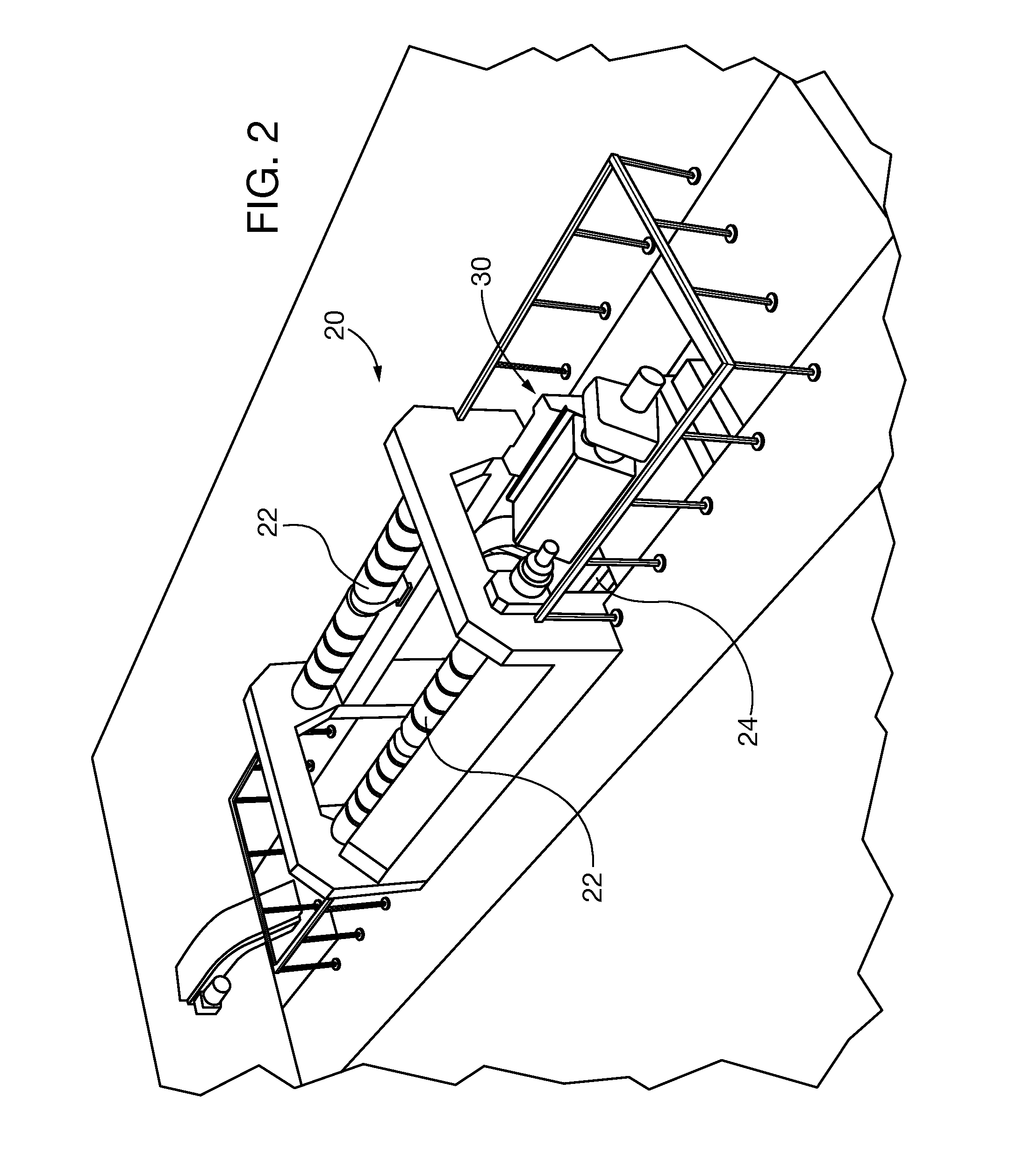 Method and apparatus for trimming a sample from a coiled metal web