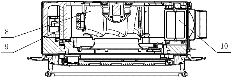 Ceiling embedded air conditioner