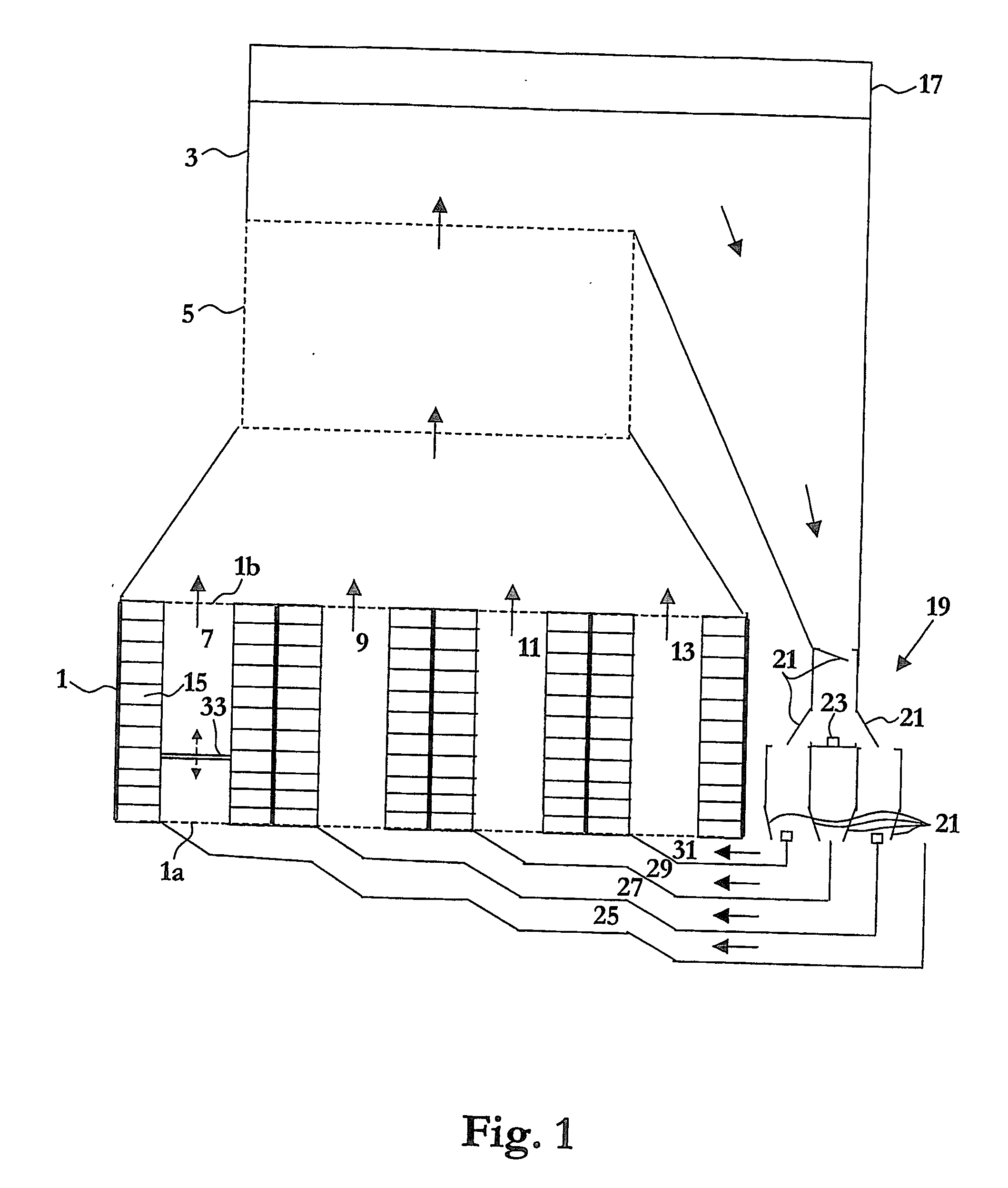 Arrangement for housing milking animals