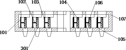 Voltage-adjustable electronic connector