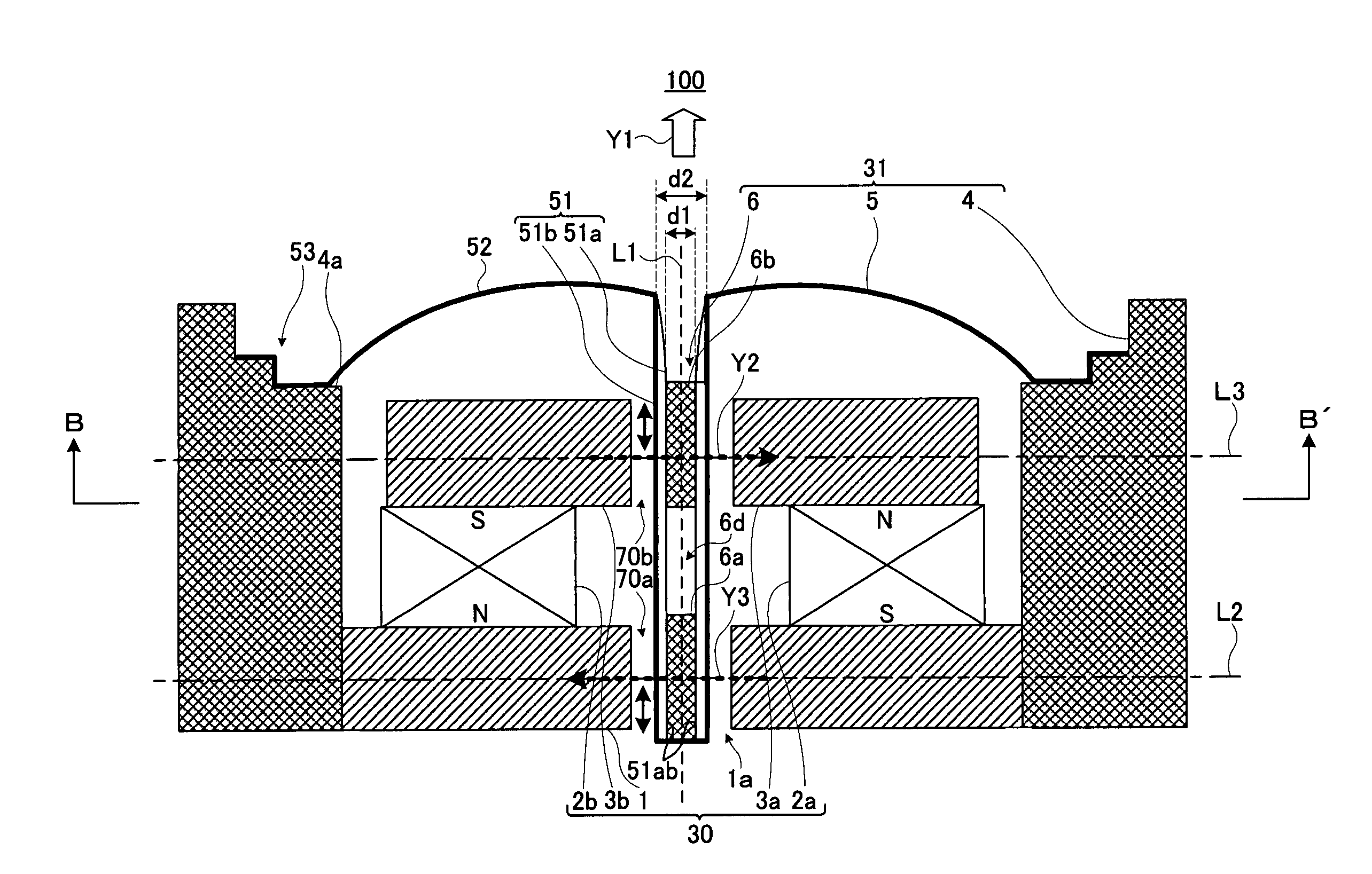 Diaphragm for speaker device, speaker device and mobile phone