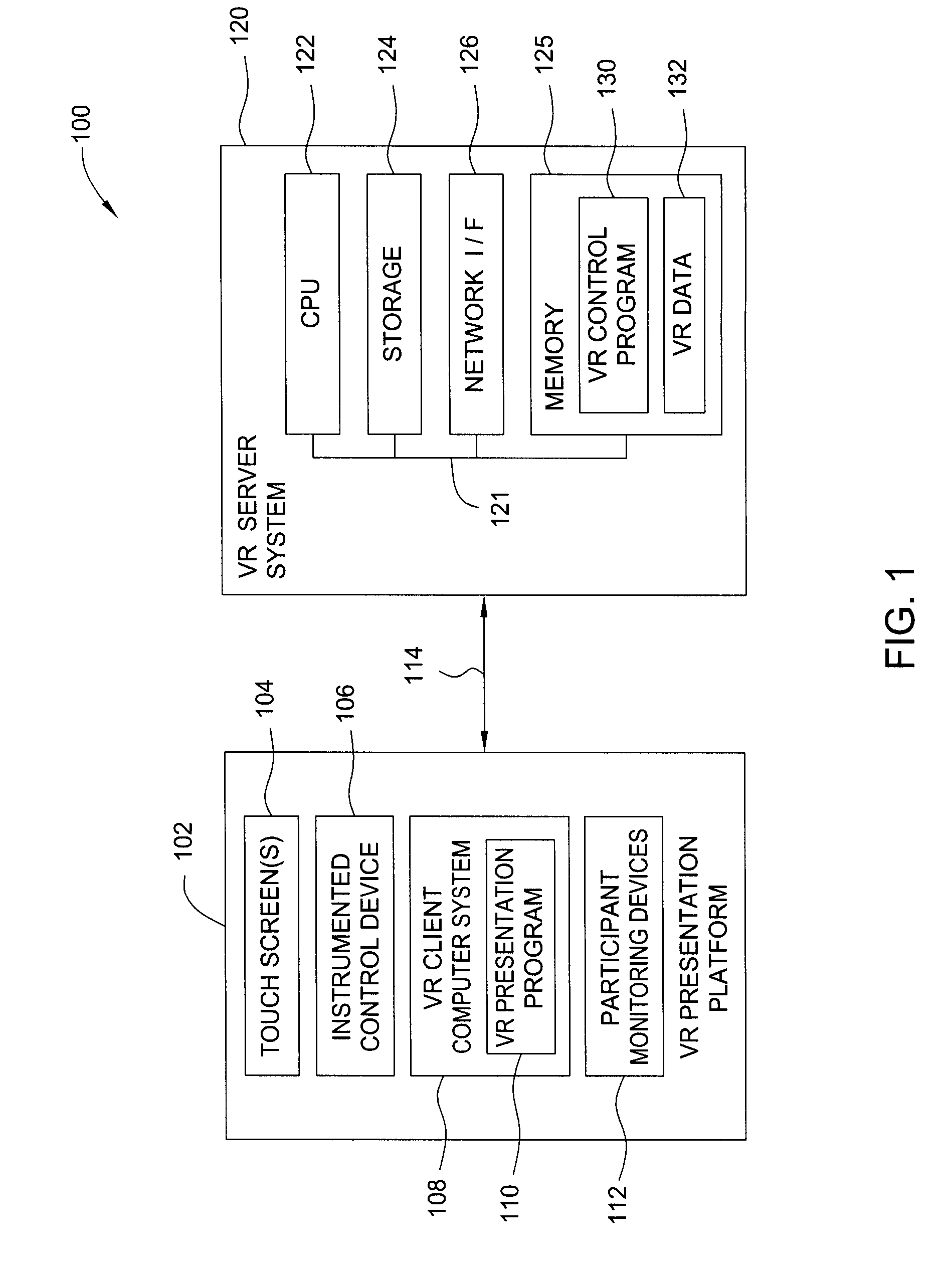 Virtual reality system including smart objects