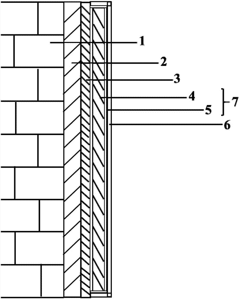 Phase-change energy-storage building insulation structure