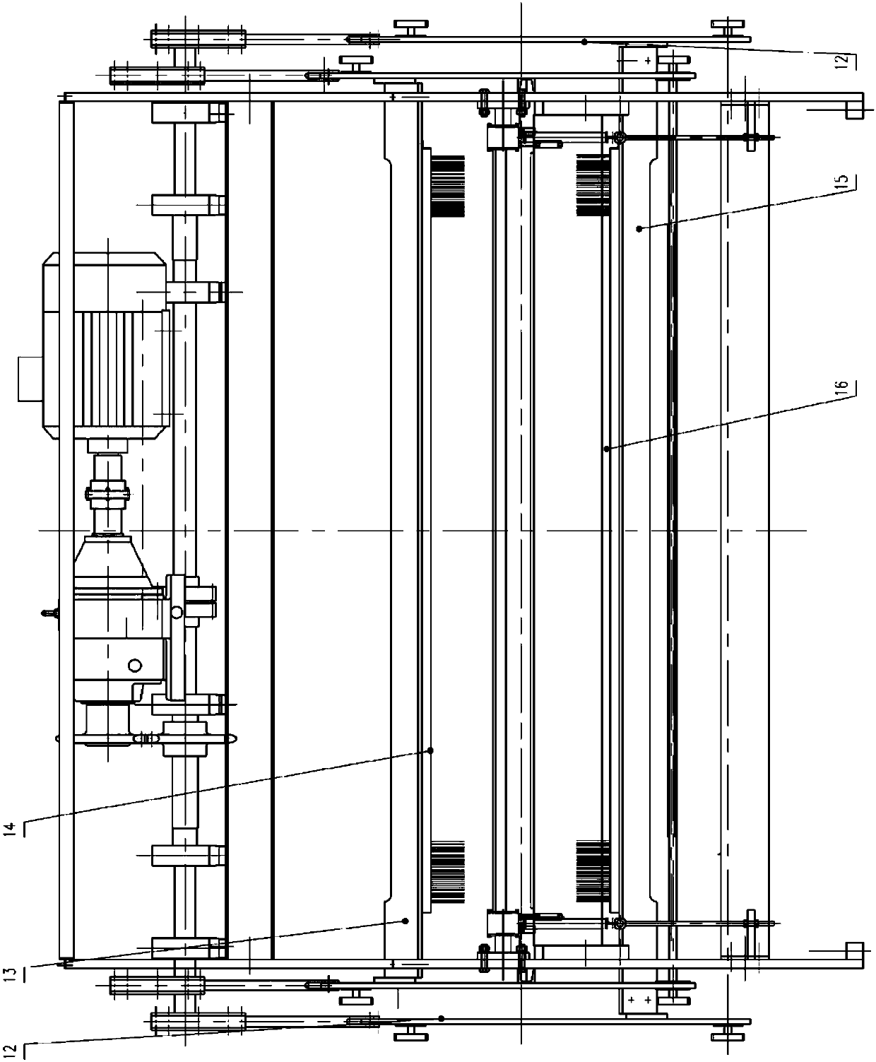 Double face needle loom