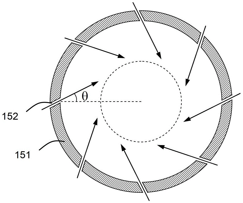 Plasma processing chamber and gas injection device for the plasma processing chamber